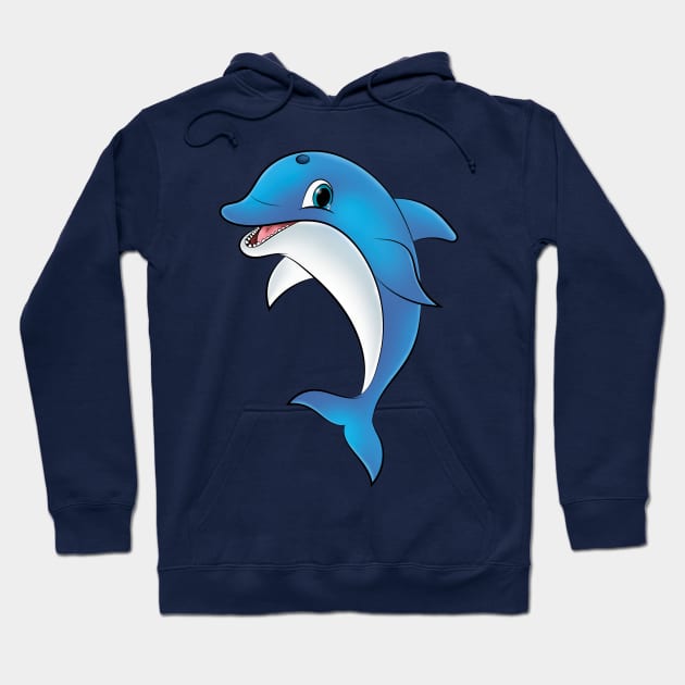 Dolphin Hoodie by drylworks